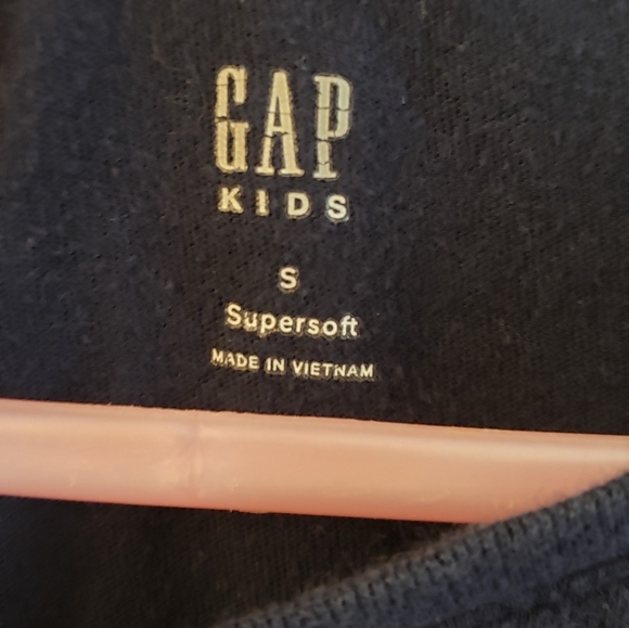 Flip sequined GAP Tee. Size Small, Navy - Picture 3 of 5